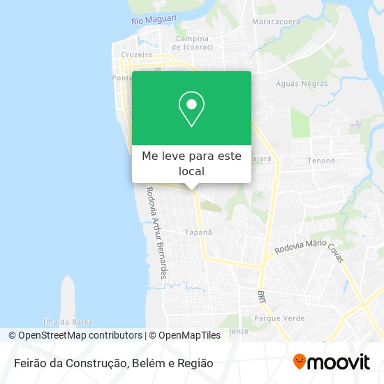 Feirão da Construção mapa