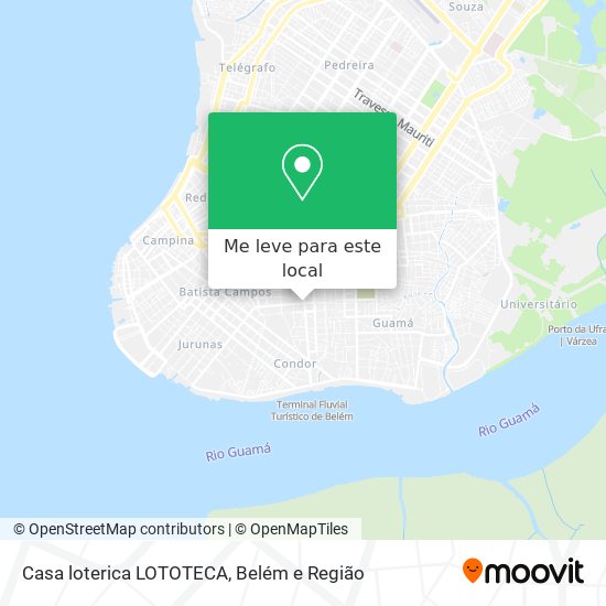 Casa loterica LOTOTECA mapa
