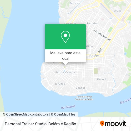 Personal Trainer Studio mapa