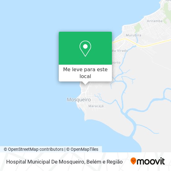Hospital Municipal De Mosqueiro mapa