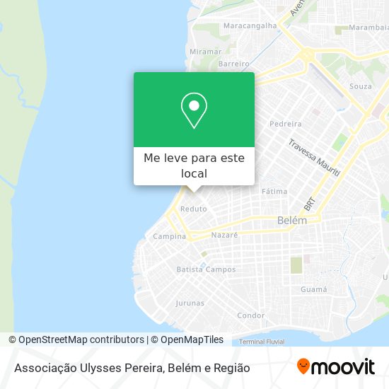 Associação Ulysses Pereira mapa