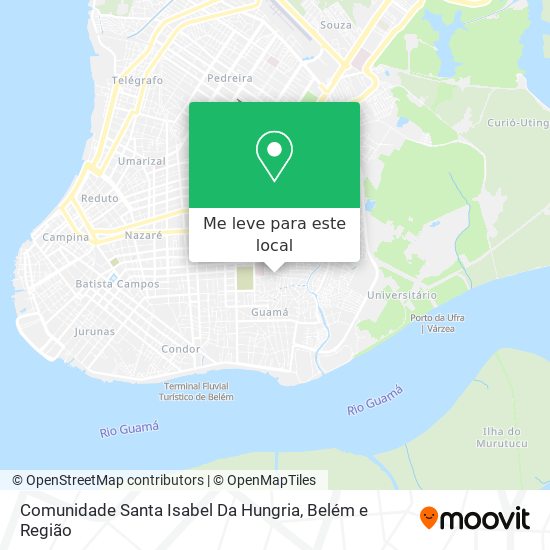 Comunidade Santa Isabel Da Hungria mapa