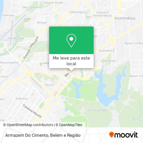 Armazem Do Cimento mapa