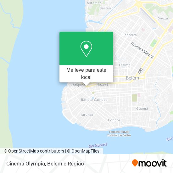 Cinema Olympia mapa