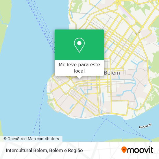 Intercultural Belém mapa