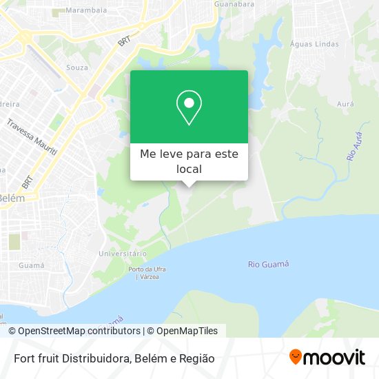 Fort fruit Distribuidora mapa