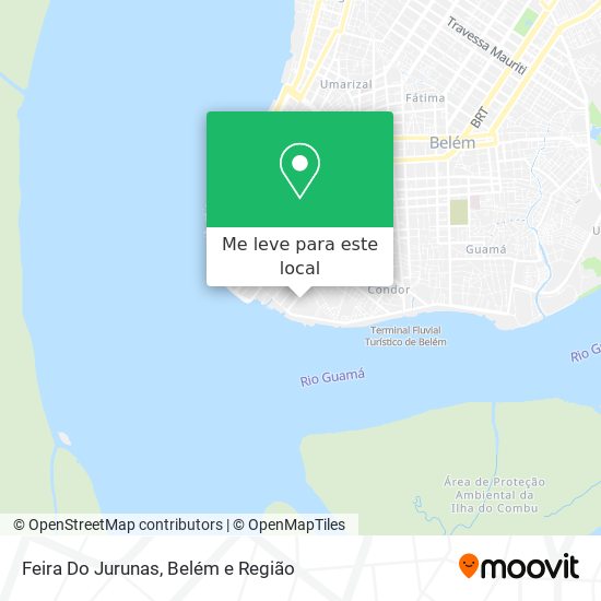 Feira Do Jurunas mapa