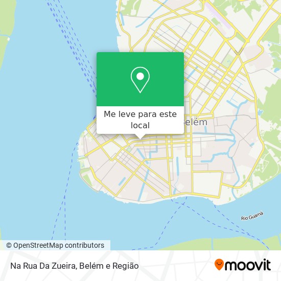 Na Rua Da Zueira mapa