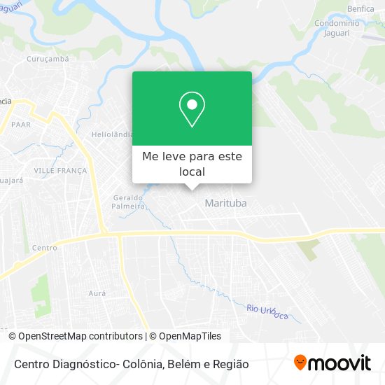 Centro Diagnóstico- Colônia mapa