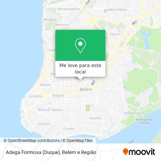 Adega Formosa (Duque) mapa