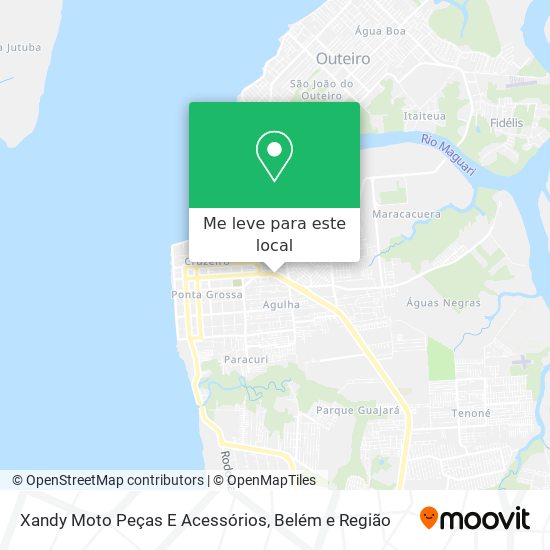 Xandy Moto Peças E Acessórios mapa
