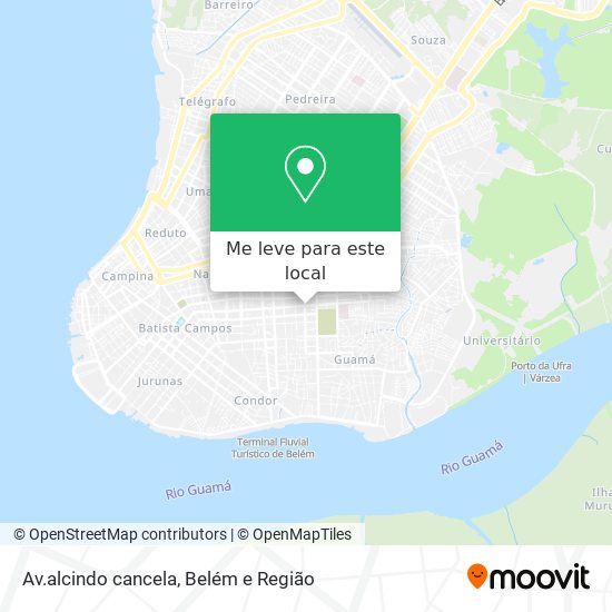 Av.alcindo cancela mapa