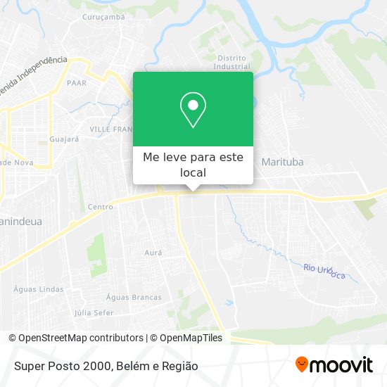 Super Posto 2000 mapa