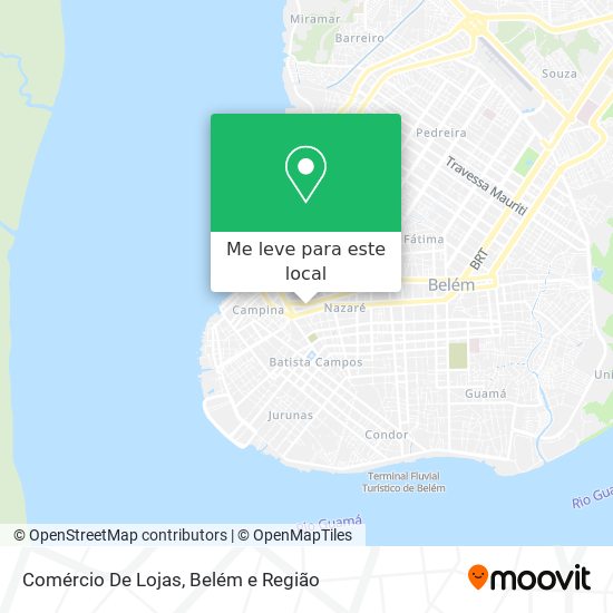 Comércio De Lojas mapa
