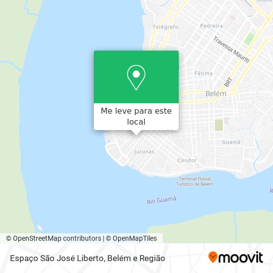 Espaço São José Liberto mapa