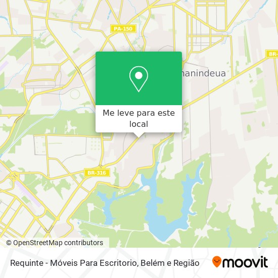 Requinte  - Móveis Para Escritorio mapa