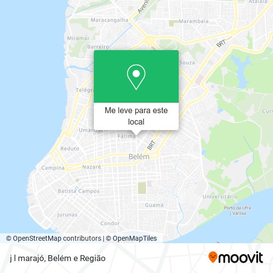 j l marajó mapa