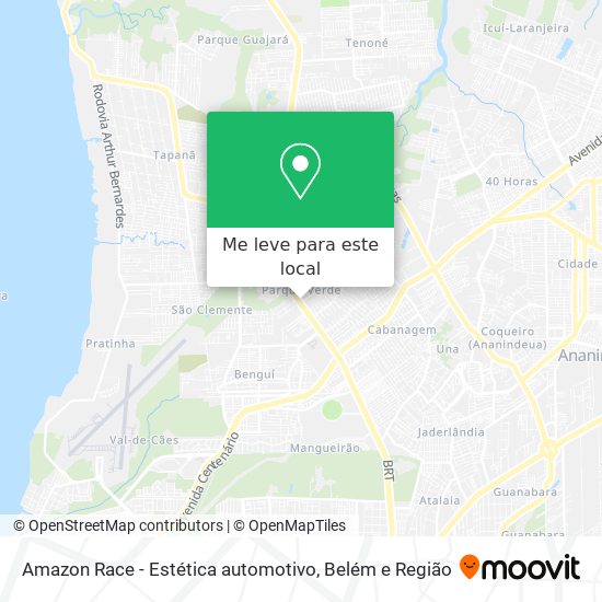 Amazon Race - Estética automotivo mapa