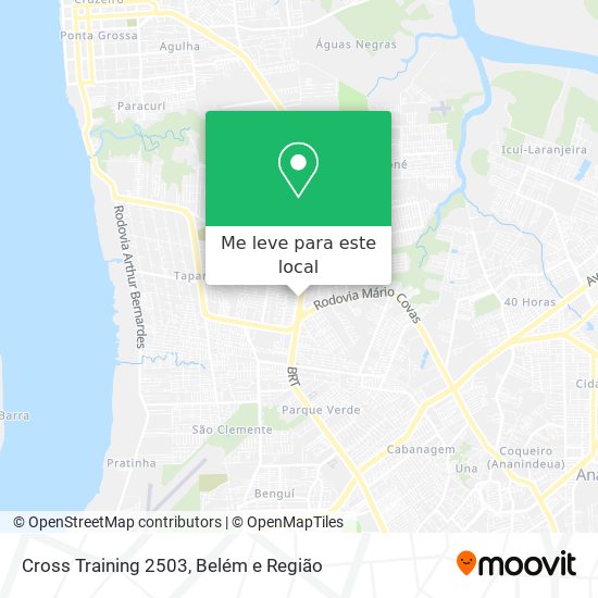 Cross Training 2503 mapa