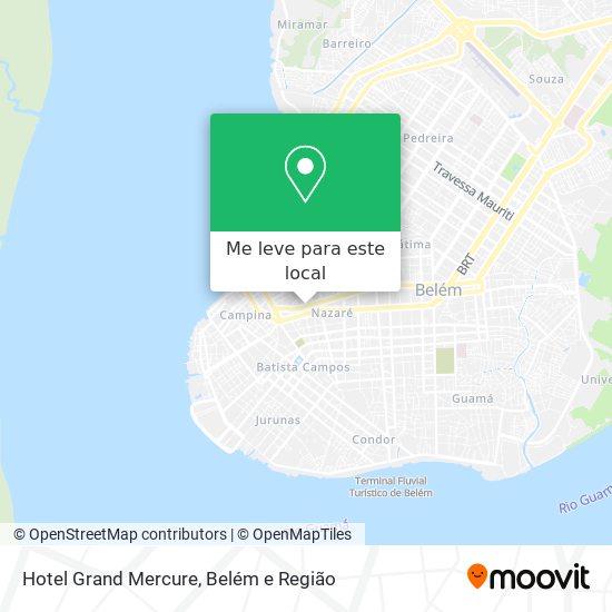 Hotel Grand Mercure mapa