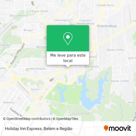 Holiday Inn Express mapa