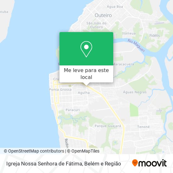 Igreja Nossa Senhora de Fátima mapa