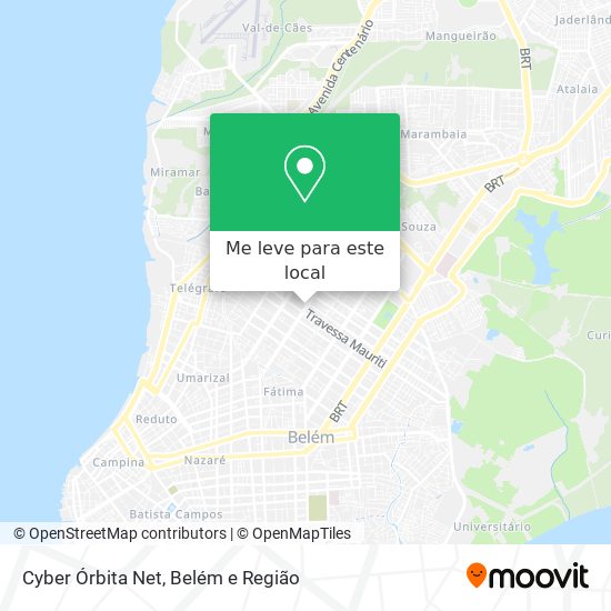 Cyber Órbita Net mapa