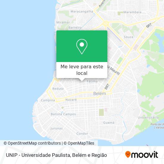 UNIP - Universidade Paulista mapa