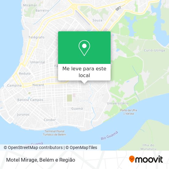 Motel Mirage mapa