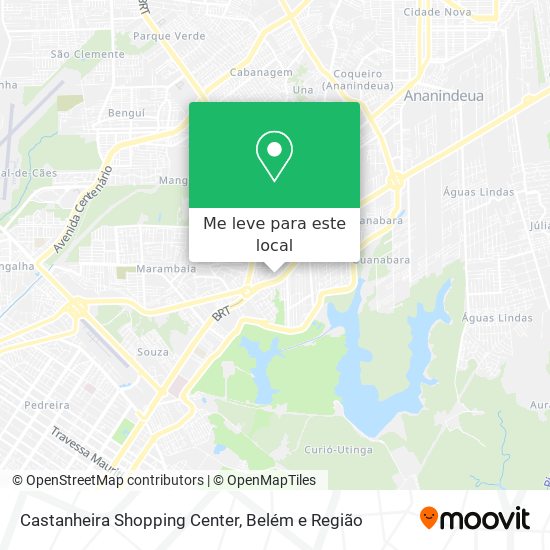 Castanheira Shopping Center mapa