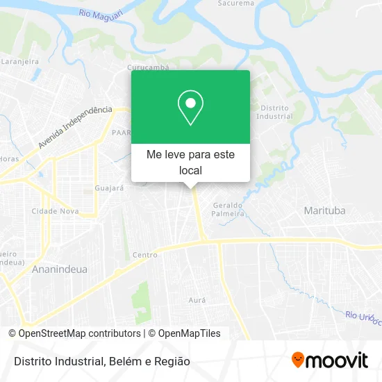 Distrito Industrial mapa