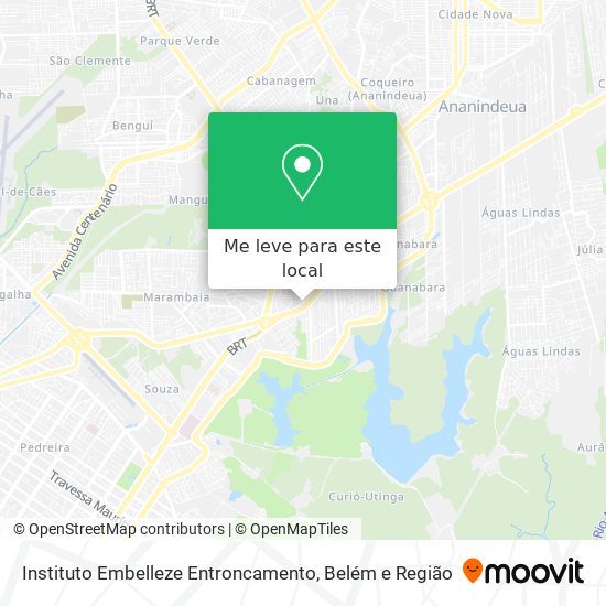 Instituto Embelleze Entroncamento mapa