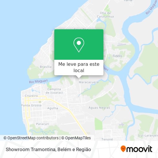 Showroom Tramontina mapa