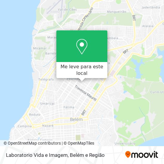 Laboratorio Vida e Imagem mapa