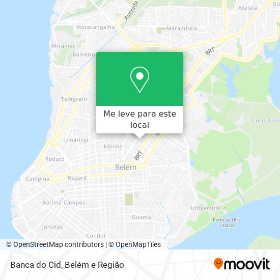 Banca do Cid mapa
