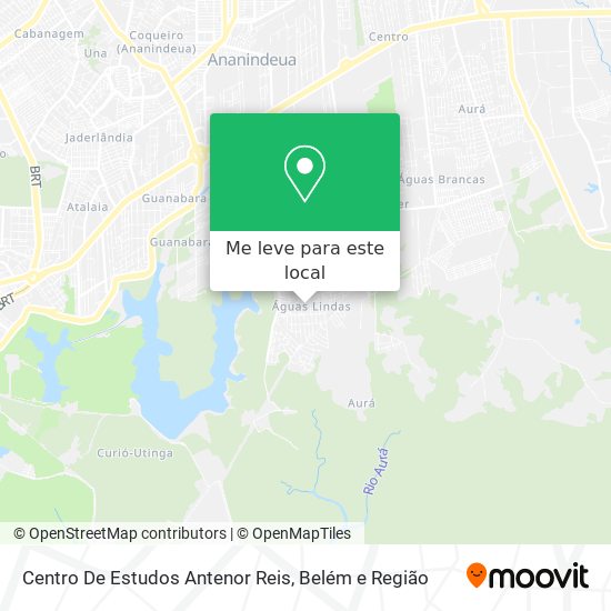Centro De Estudos Antenor Reis mapa
