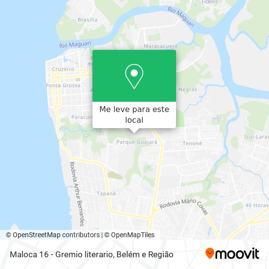 Maloca 16 - Gremio literario mapa