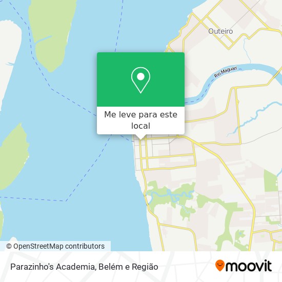 Parazinho's Academia mapa