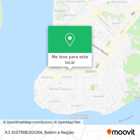 K3 DISTRIBUIDORA mapa
