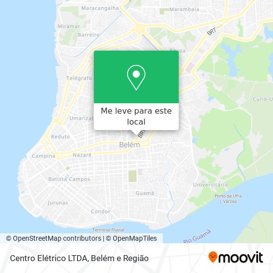 Centro Elétrico LTDA mapa