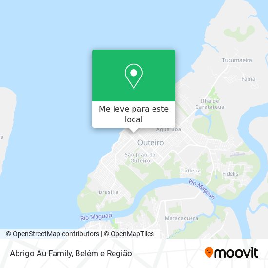Abrigo Au Family mapa