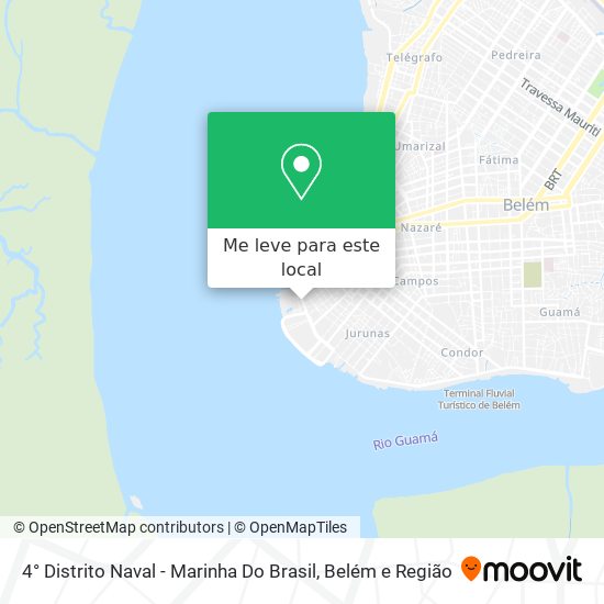 4° Distrito Naval - Marinha Do Brasil mapa
