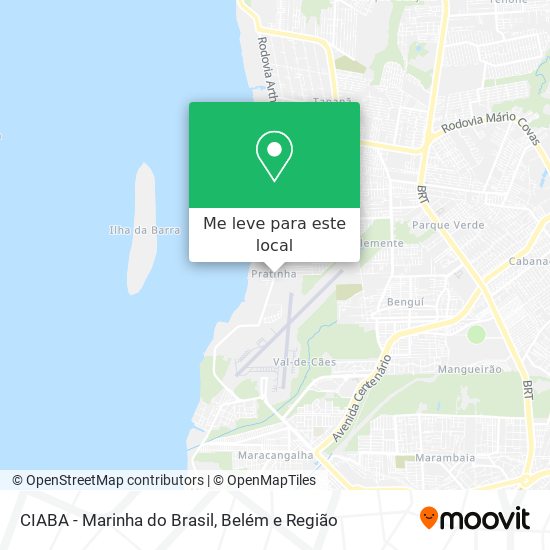 CIABA - Marinha do Brasil mapa