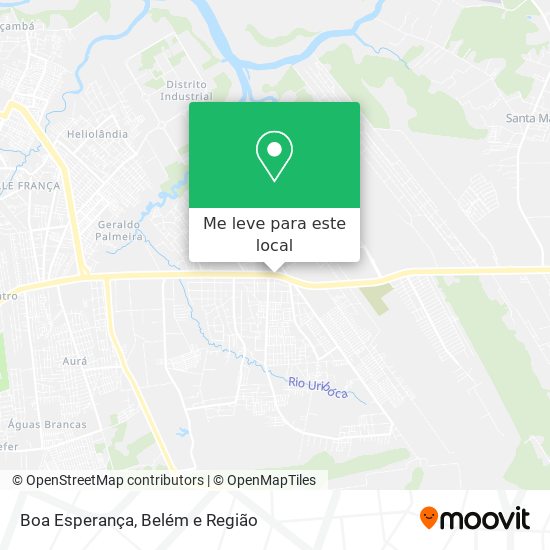 Boa Esperança mapa