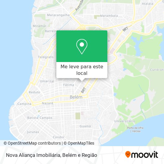 Nova Aliança Imobiliária mapa