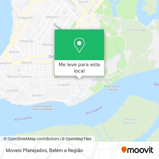 Moveis Planejados mapa