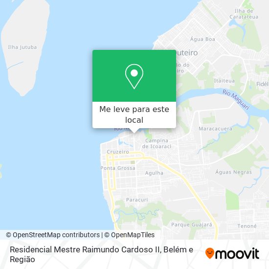 Residencial Mestre Raimundo Cardoso II mapa
