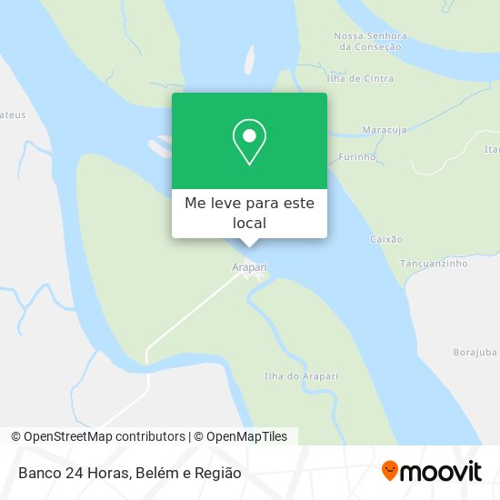 Banco 24 Horas mapa