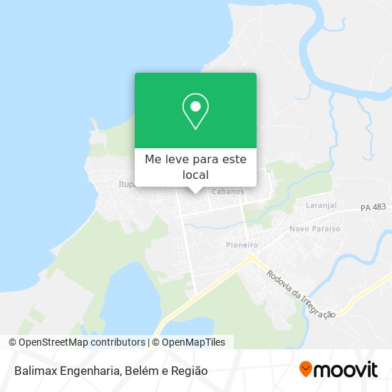 Balimax Engenharia mapa