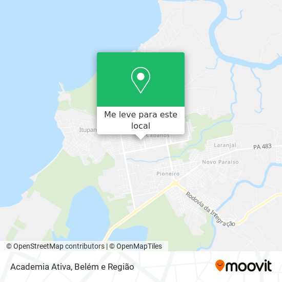 Academia Ativa mapa